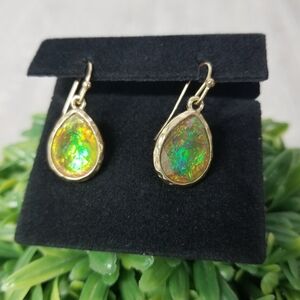 Opalescent Teardrop Earrings